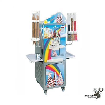 بستنی ساز کارپیجیانی RAINBOW 3 لبه رنگی