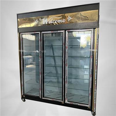 یخچال ایستاده سه درب یک طرف نما